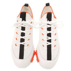 Hermes Lift 36.5 Calf Knit White Sneakers — view 3