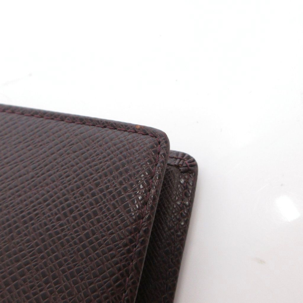 Louis Vuitton Taiga Agenda MM Notebook Cover Leather Brown