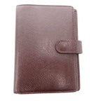 Louis Vuitton Taiga Agenda MM Notebook Cover Leather Brown