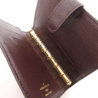 Louis Vuitton Taiga Agenda MM Notebook Cover Leather Brown