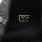 Prada Vintage Archive Plastic Shoulder Bag Leather Black — view 6