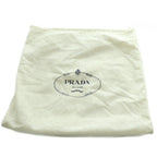 Prada Vintage Archive Plastic Shoulder Bag Leather Black — view 7