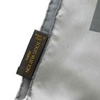 Louis Vuitton Echarpe Capri Scarf Shawl Large Silk Monogram Fringe Gray — view 6