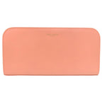 Saint Laurent Paris Zip Around Wallet Calf Salmon Pink