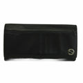 Gucci Wallet Bifold Leather Interlocking Black