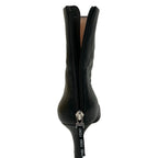 Fendi Short Boots 38 Black Leather — view 5