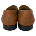 Hermes Loafers 37.5 Kennedy Brown Leather — view 3