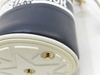 Dior Bucket Vibe Shoulder Bag Navy White Leather Gold — view 4