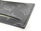 Louis Vuitton Name Tag Porte Adresse Black Monogram Eclipse Luggage Tag — view 9