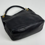 Prada Logo Shoulder Bag Leather Nero — view 2