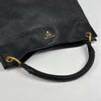Prada Logo Shoulder Bag Leather Nero — view 7