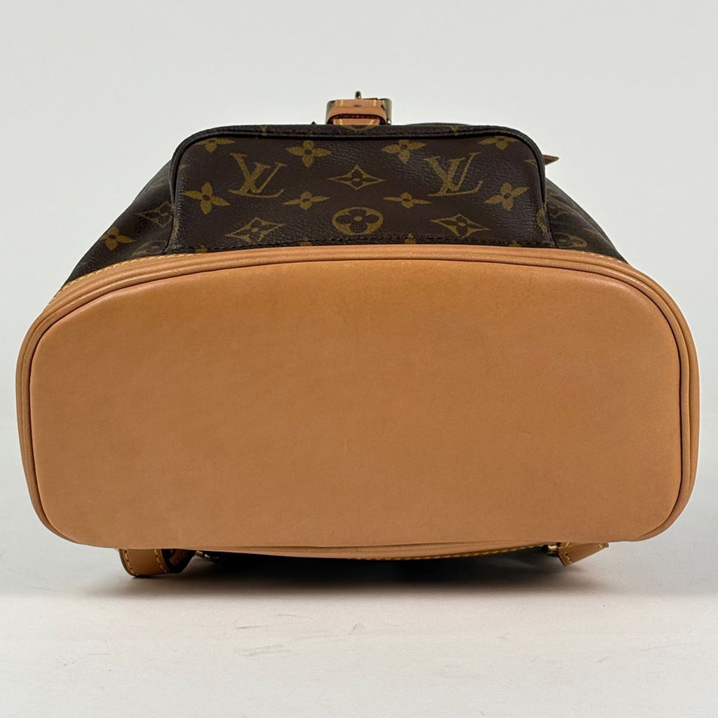 Louis Vuitton Montsouris MM Backpack Monogram Brown — view 3