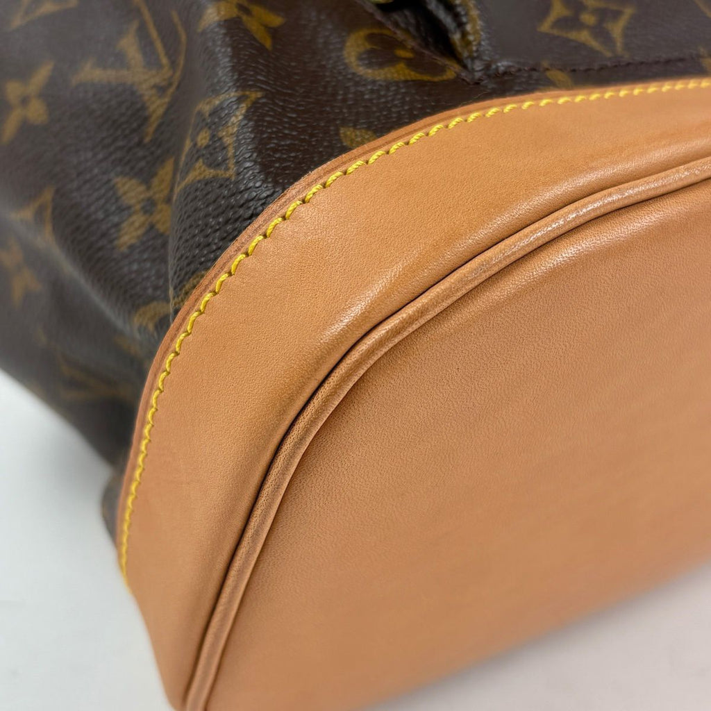 Louis Vuitton Montsouris MM Backpack Monogram Brown — view 4