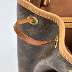 Louis Vuitton Montsouris MM Backpack Monogram Brown — view 6