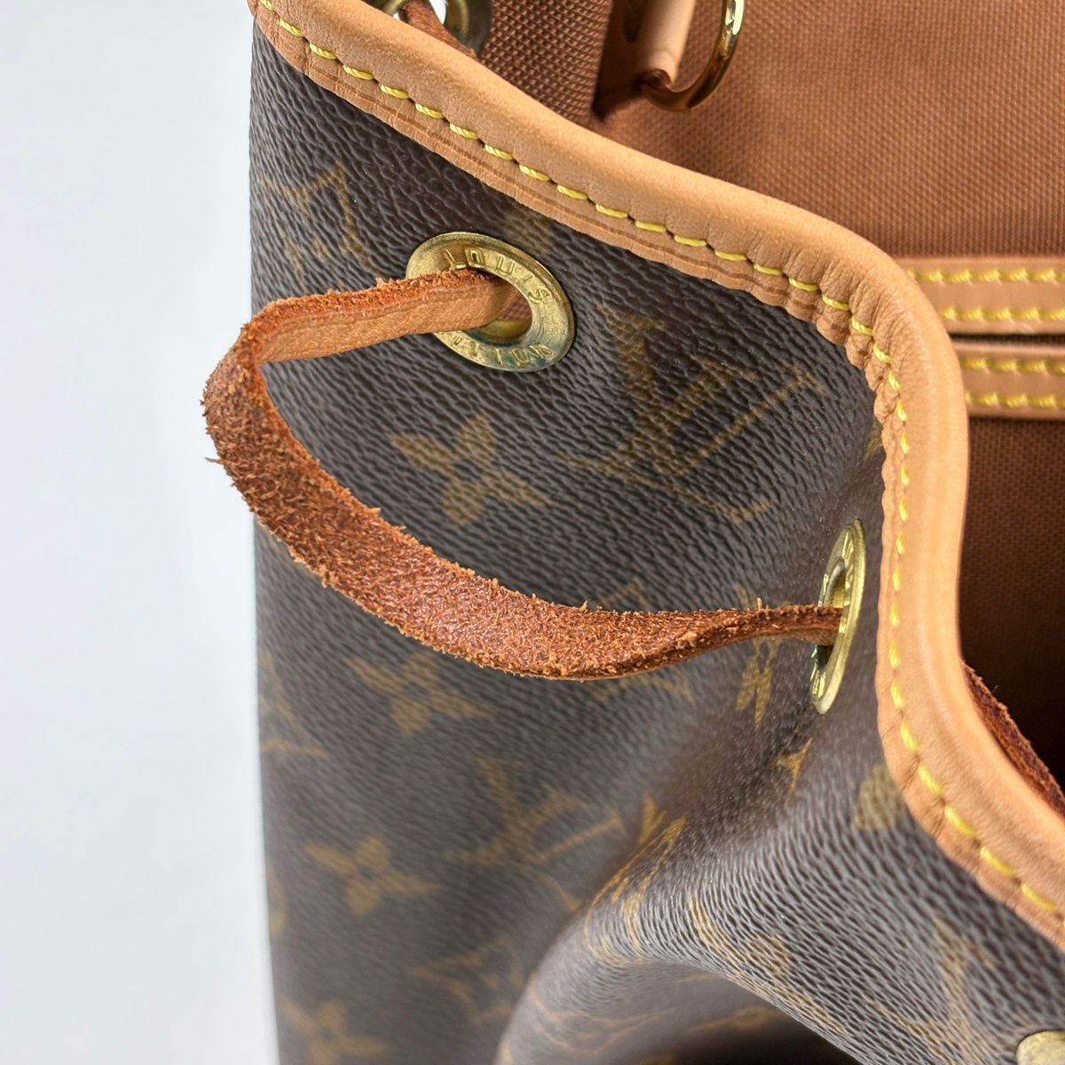Louis Vuitton Montsouris MM Backpack Monogram Brown — view 6