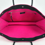 Saint Laurent Rive Gauche Tote Felt Pink Black — view 7