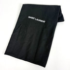 Saint Laurent Rive Gauche Tote Felt Pink Black — view 8