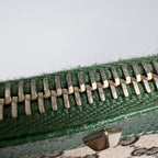 Gucci GG Pattern Shoulder Bag Studs Canvas Beige Green — view 5