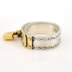 Hermes Cadena Motif Ring 925 Sterling Silver — view 3
