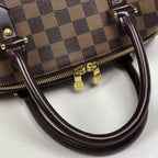 Louis Vuitton Riviera MM Mini Boston Bag Damier Brown — view 6