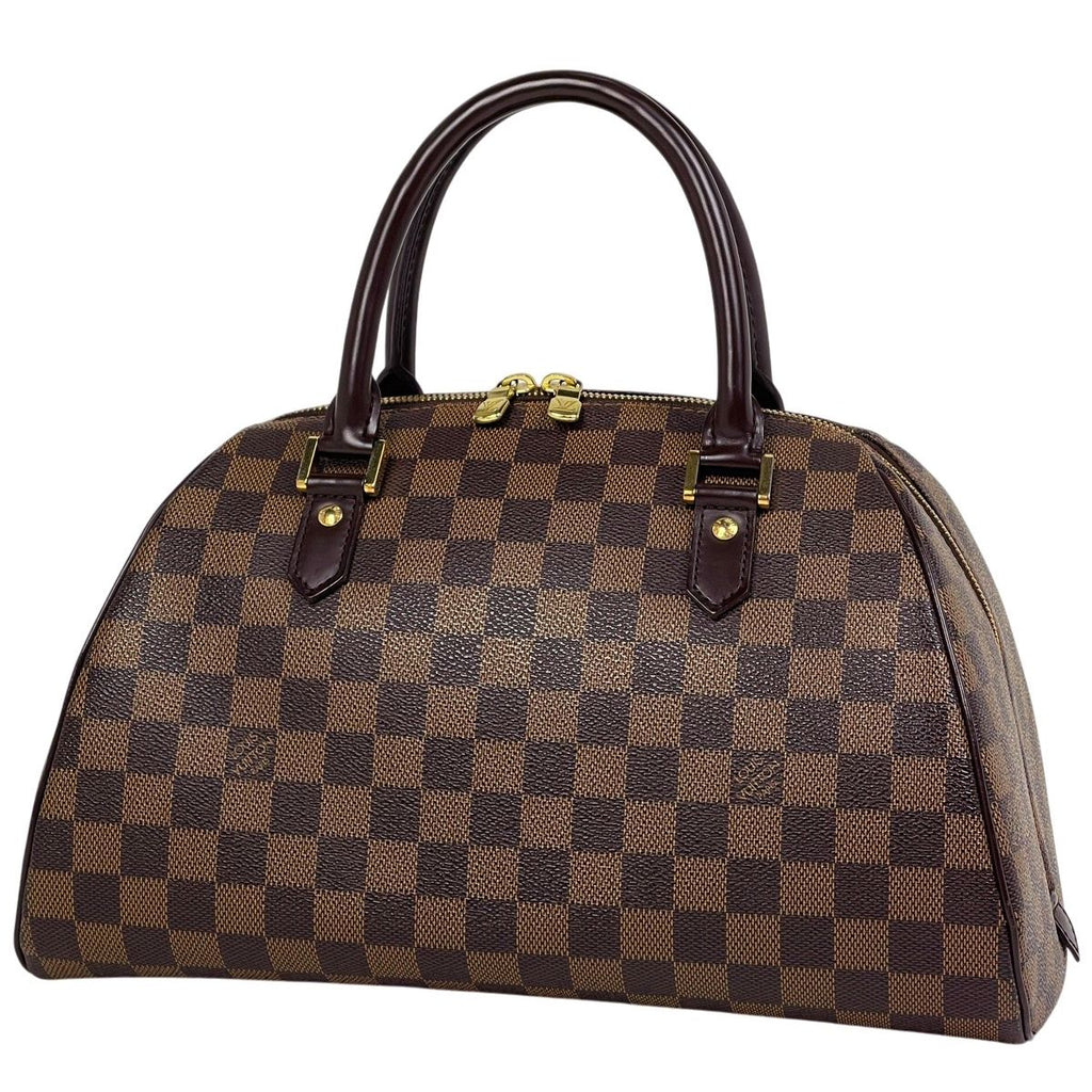 Louis Vuitton Riviera MM Mini Boston Bag Damier Brown