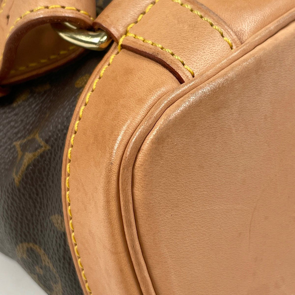 Louis Vuitton Montsouris MM Backpack Monogram Brown — view 4