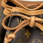 Louis Vuitton Montsouris MM Backpack Monogram Brown — view 6