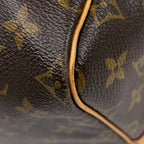 Louis Vuitton Keepall Bandouliere 55 Boston Bag Monogram Brown — view 3