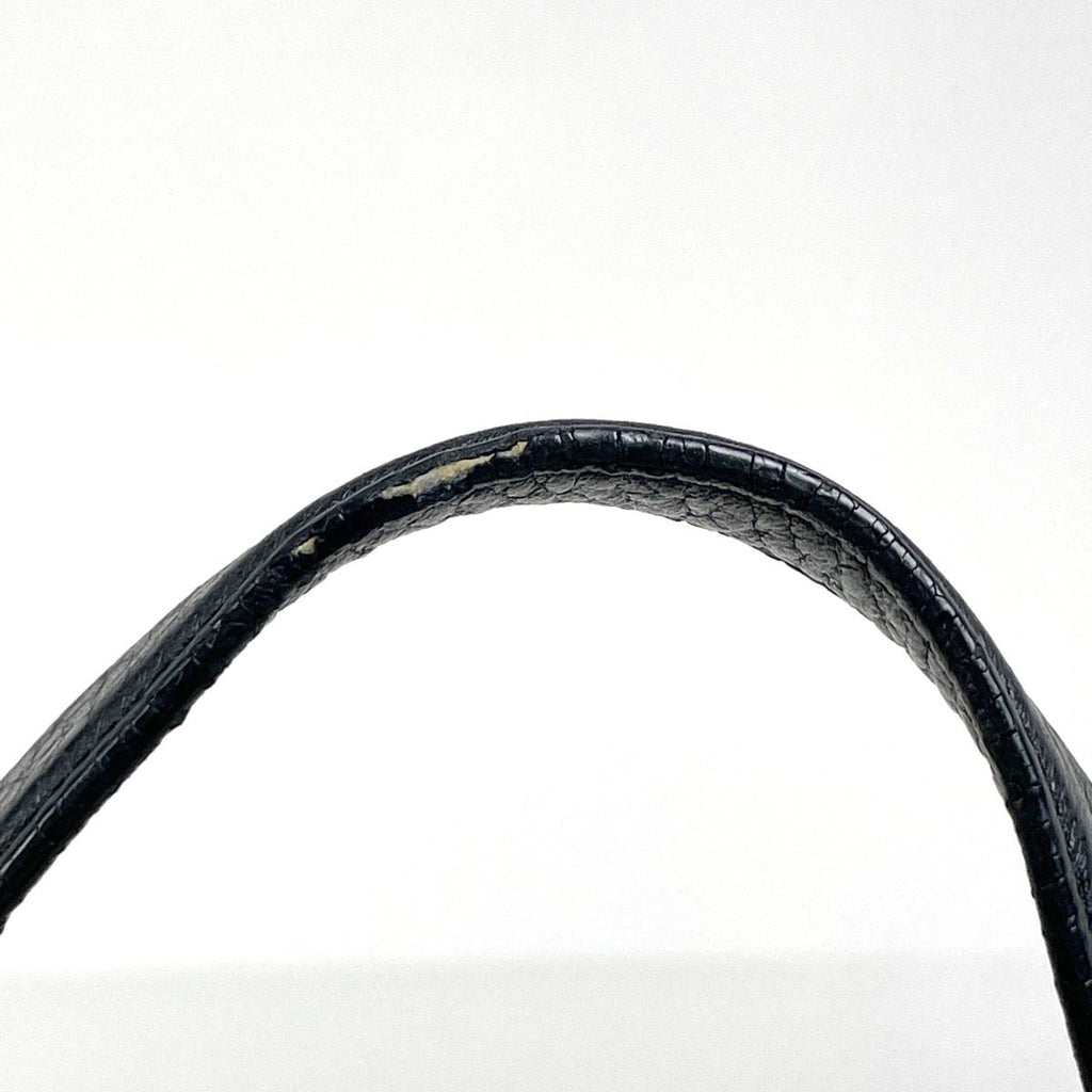 Loewe Justa Tote Anagram Leather Black — view 7