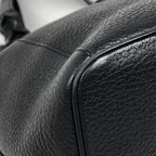 Loewe Justa Tote Anagram Leather Black — view 3