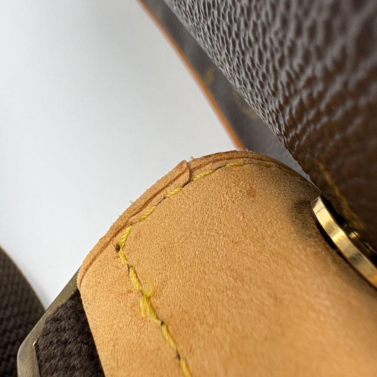 Louis Vuitton Pochette Gange Shoulder Bag Monogram Brown — view 6