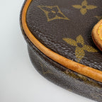 Louis Vuitton Pochette Gange Shoulder Bag Monogram Brown — view 3