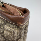 Gucci GG Pattern Shoulder Bag Sherry Line Web Beige Brown — view 4