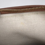 Gucci GG Pattern Shoulder Bag Sherry Line Web Beige Brown — view 9