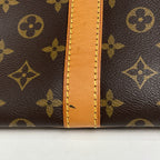 Louis Vuitton Keepall Bandouliere 55 Boston Bag Monogram Brown — view 6