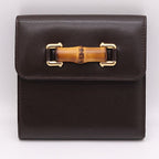 Gucci Fold Wallet Trifold Leather Brown — view 2
