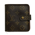 Louis Vuitton Bifold Wallet Monogram Compact Zip