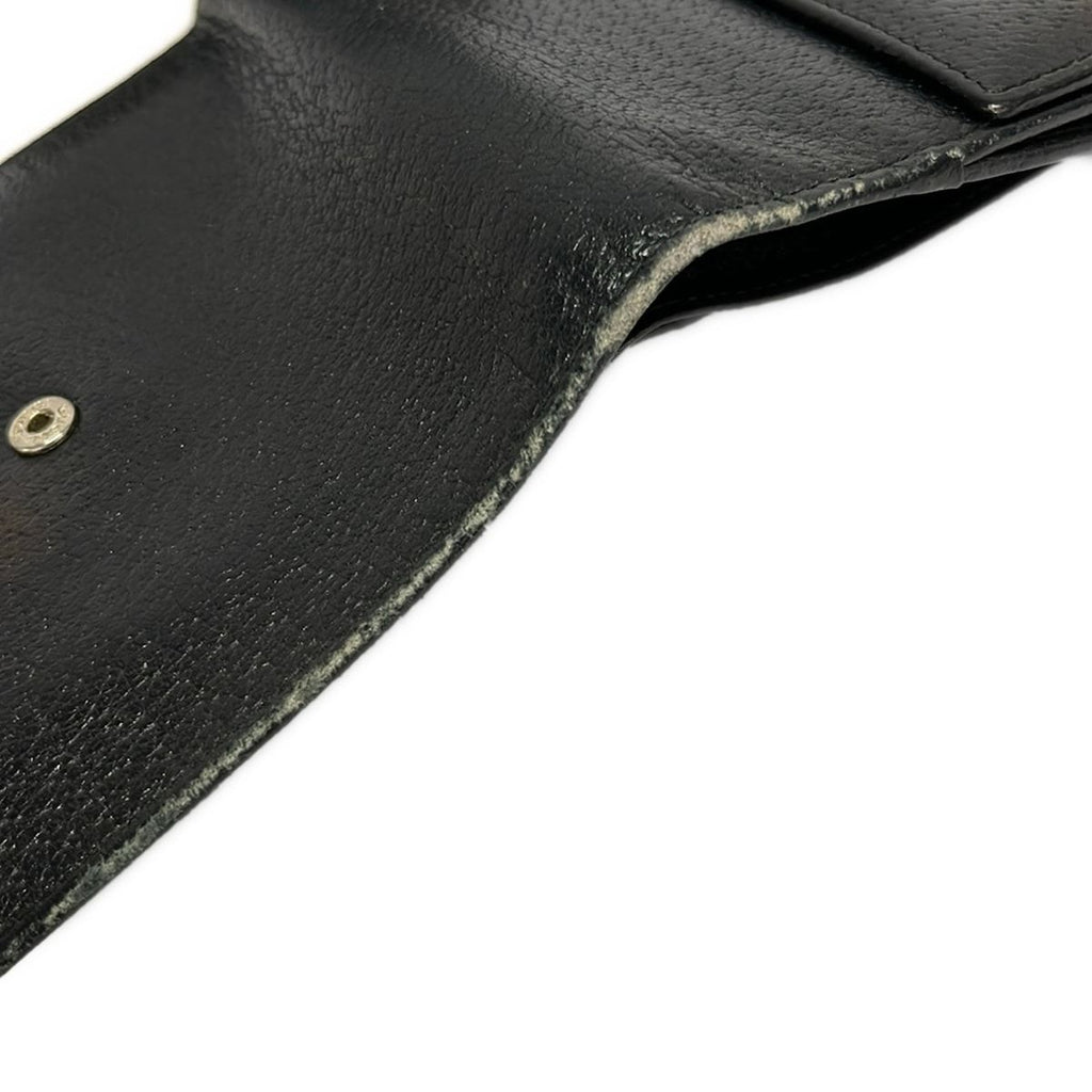 Gucci Bifold Wallet Black Leather — view 8
