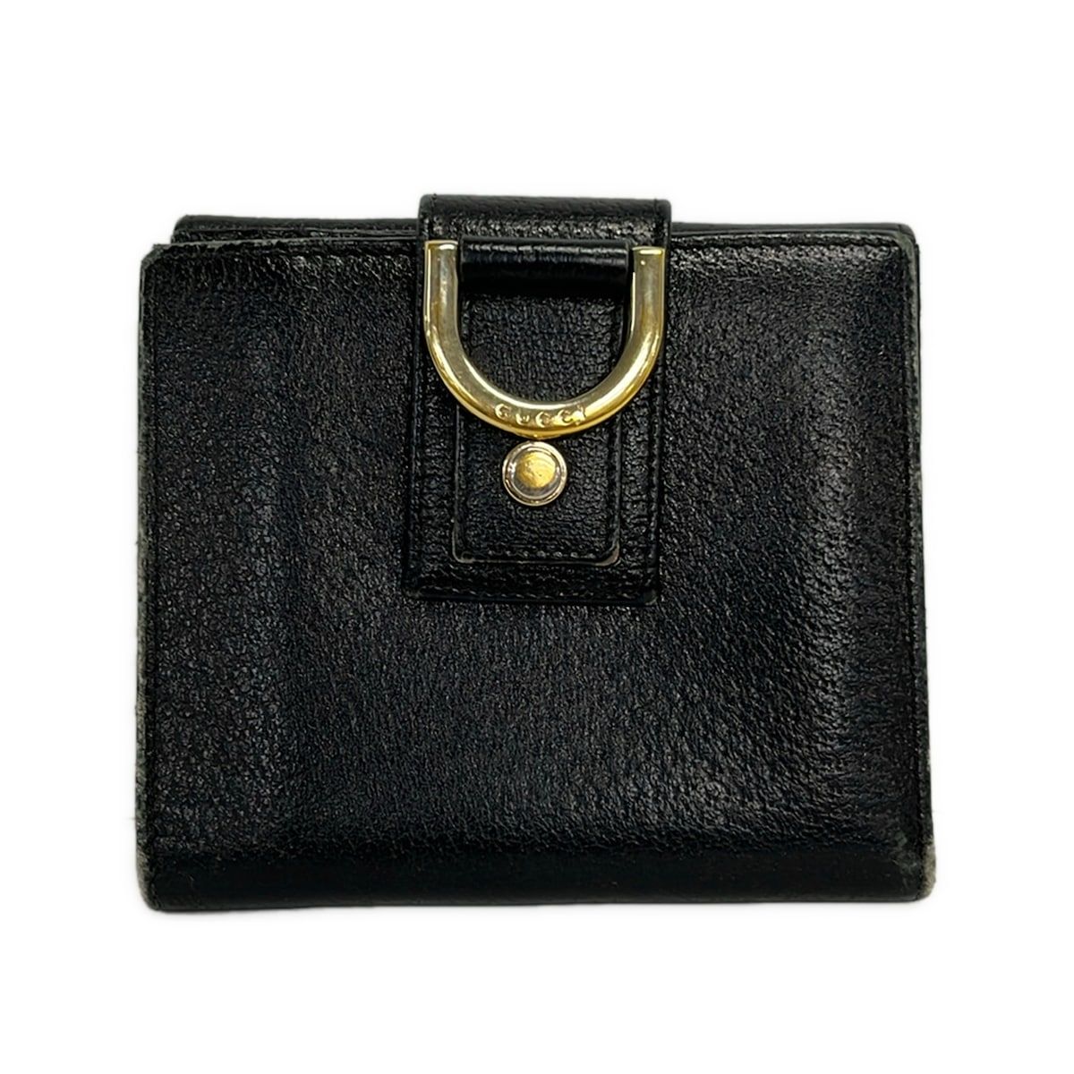 Gucci Bifold Wallet Black Leather — view 2