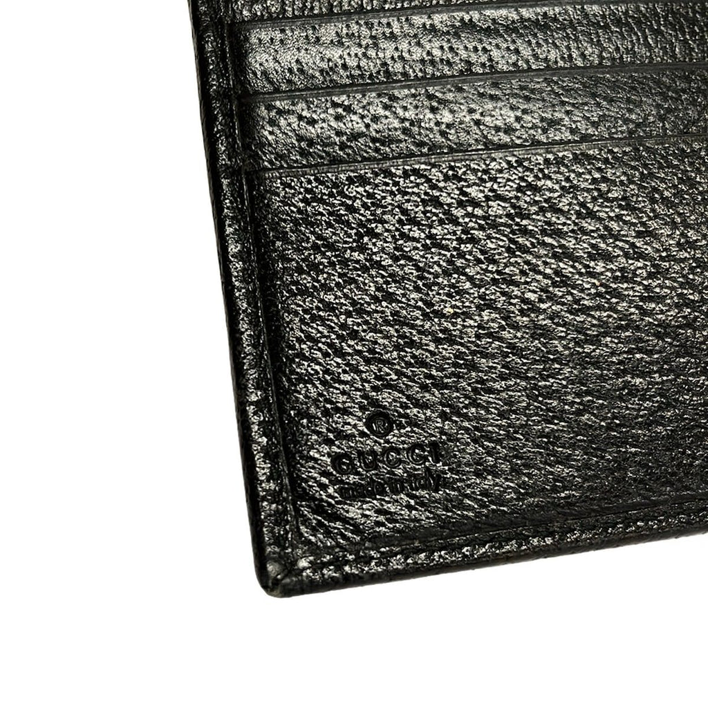 Gucci Bifold Wallet Black Leather — view 5