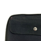 Hermes Bifold Wallet Fourre Tout Purse PM Black Gray Zip Around — view 8