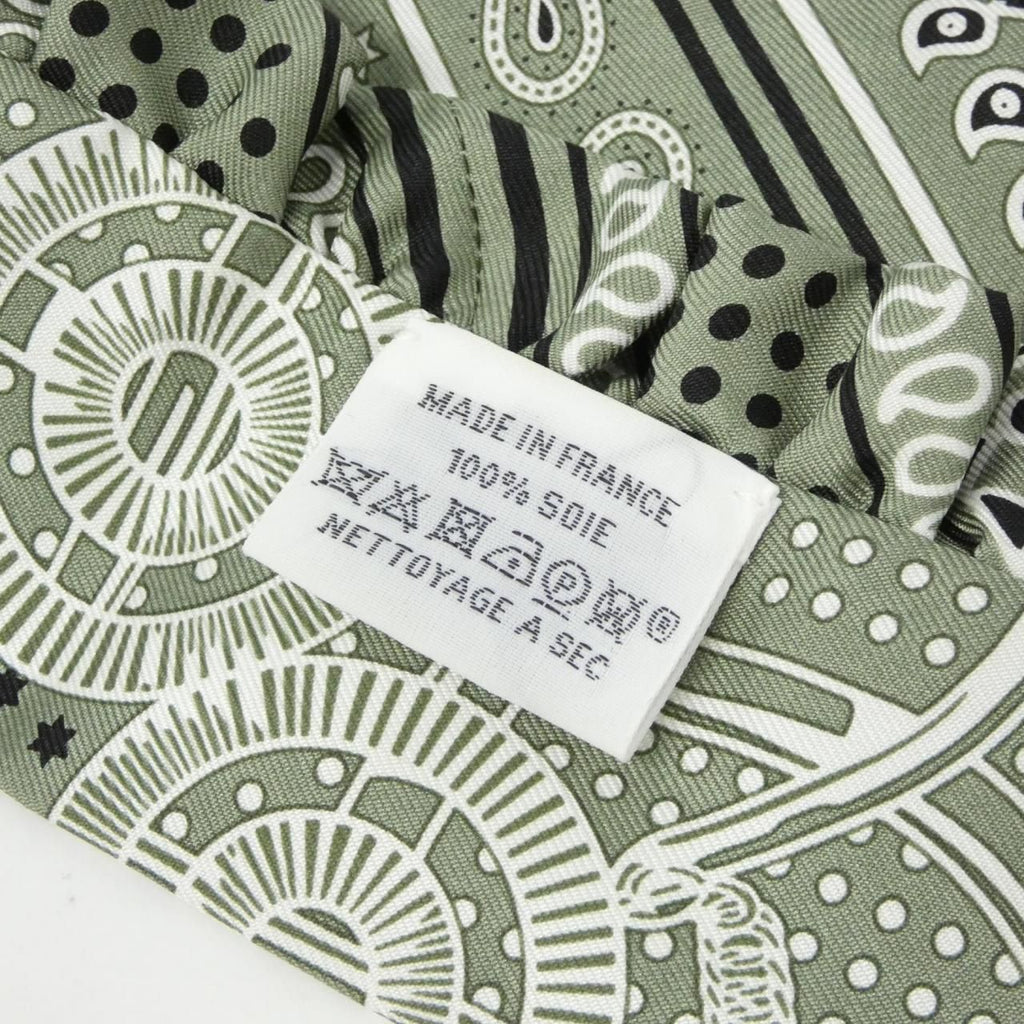Hermes Eperon D'or Bandana Twilly Frill Scarf — view 3