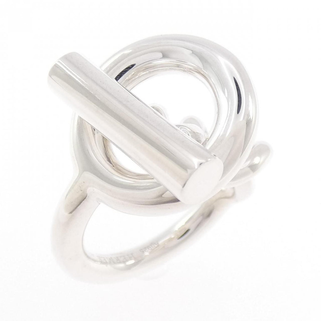 Hermes Croisette Ring Silver