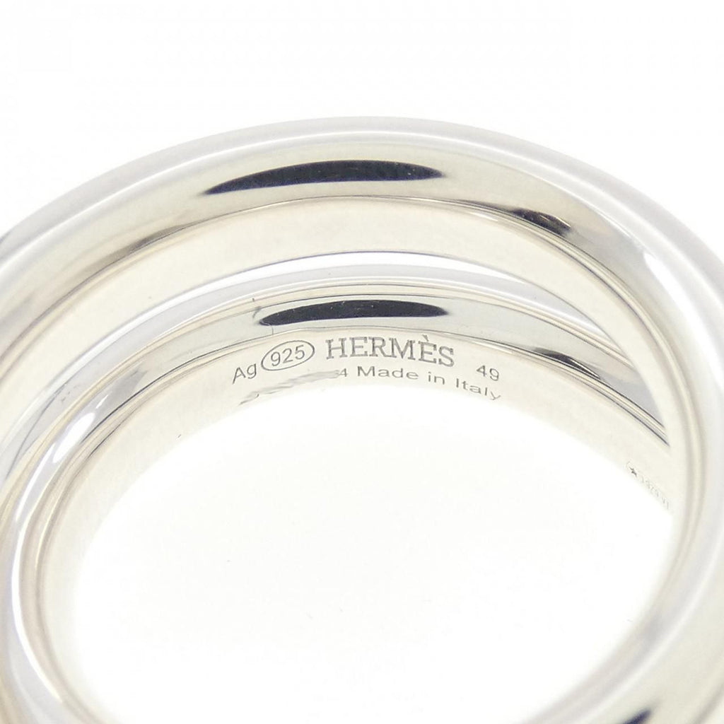 Hermes Vertiges Ring Silver
