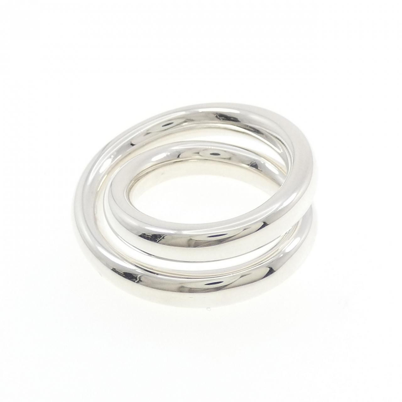 Hermes Vertiges Ring Silver