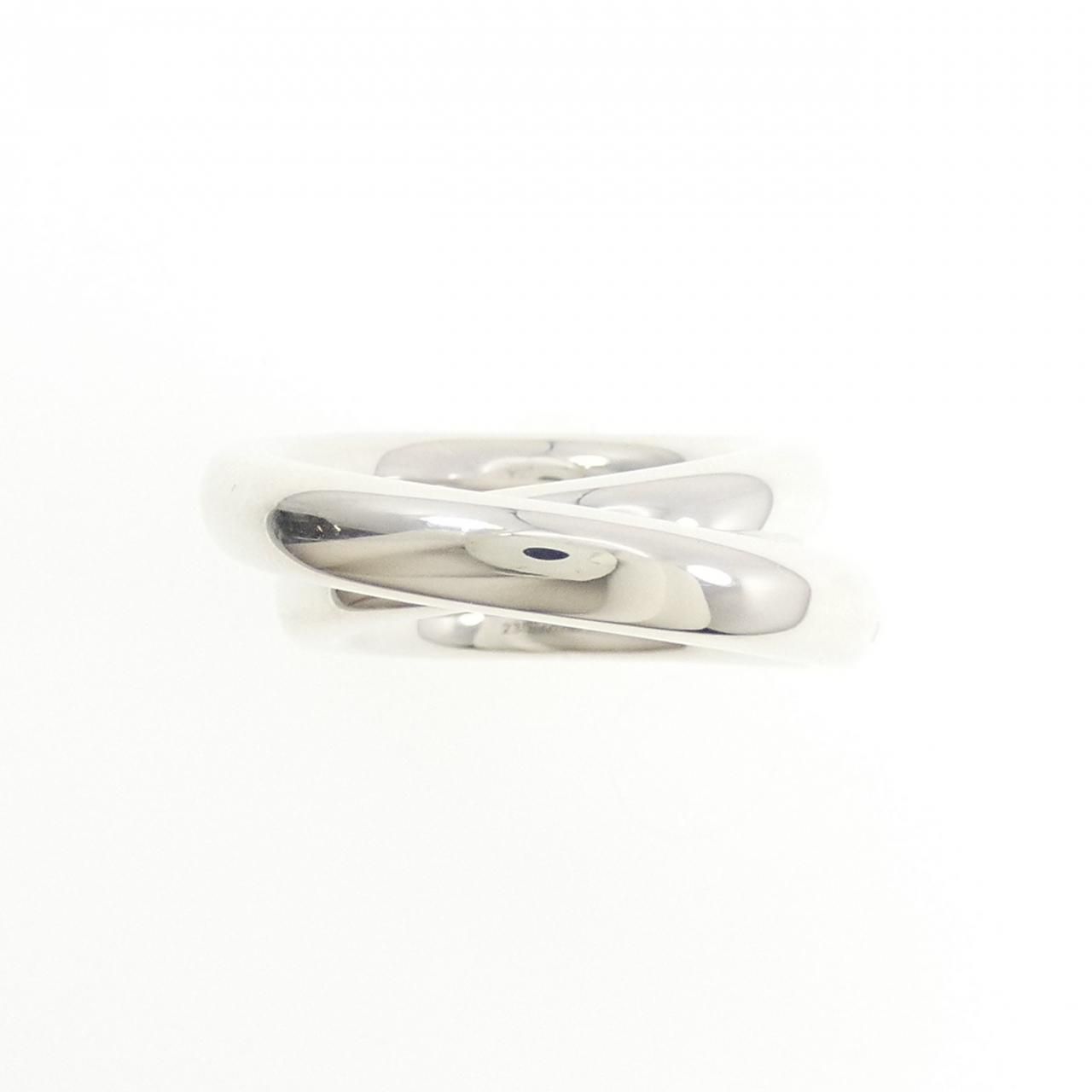 Hermes Vertiges Ring Silver