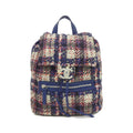 Chanel Backpack Sac Blue