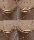 Chanel Chain Shoulder Bag Quilted 2.55 Silver Double Flap — view 5