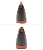 Celine Shoulder Bag Crossbody Small Bucket Triomphe Canvas — view 6
