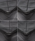 Chanel Chain Shoulder Bag Gold Quilted 20 Single Flap — view 5